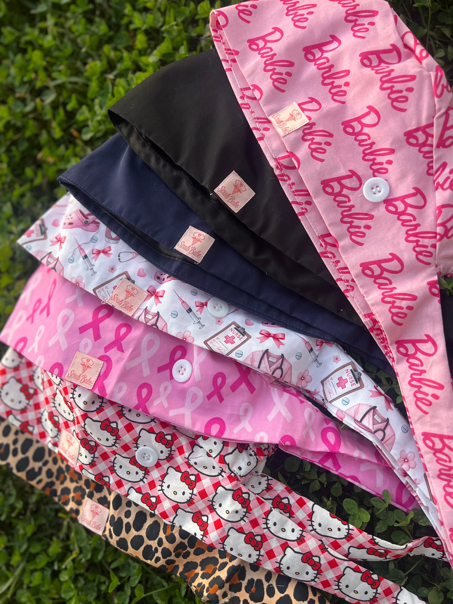 Breast Cancer Awareness Scrub Capπ