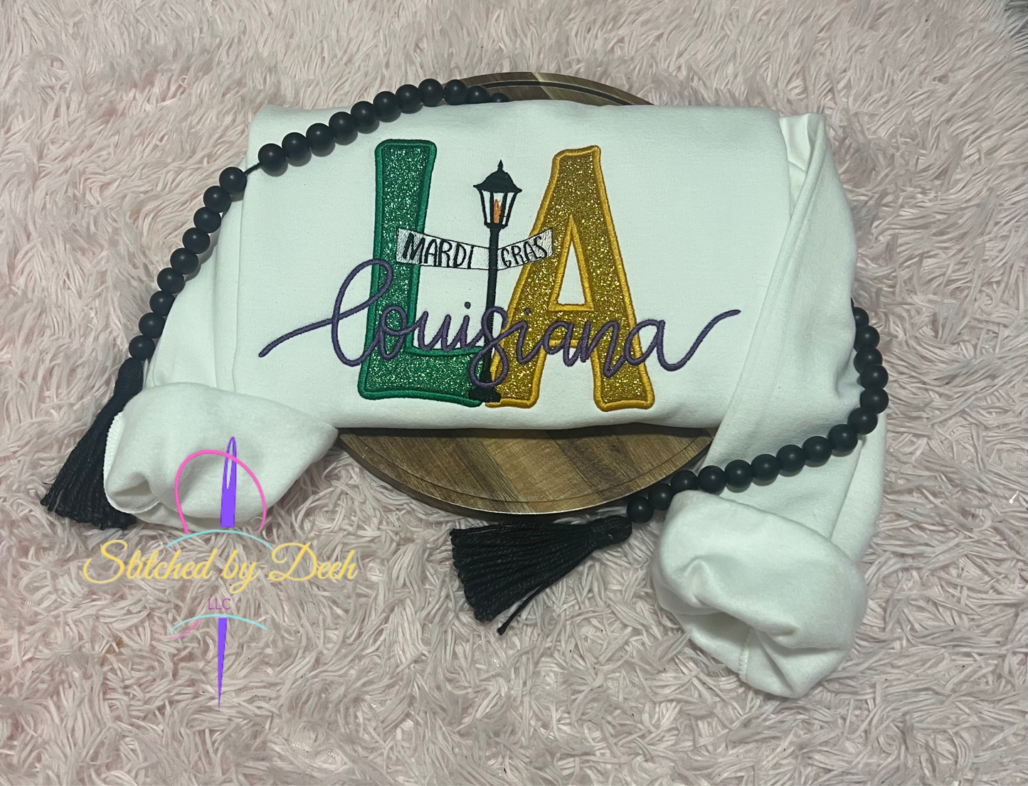 LA - Louisiana Mardi Gras Crewneck