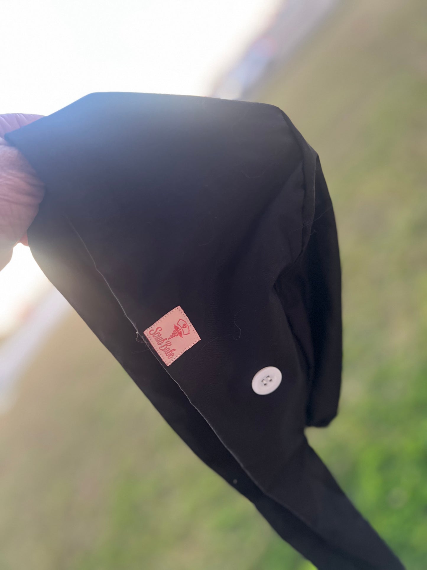 Classic Black Scrub Cap🖤