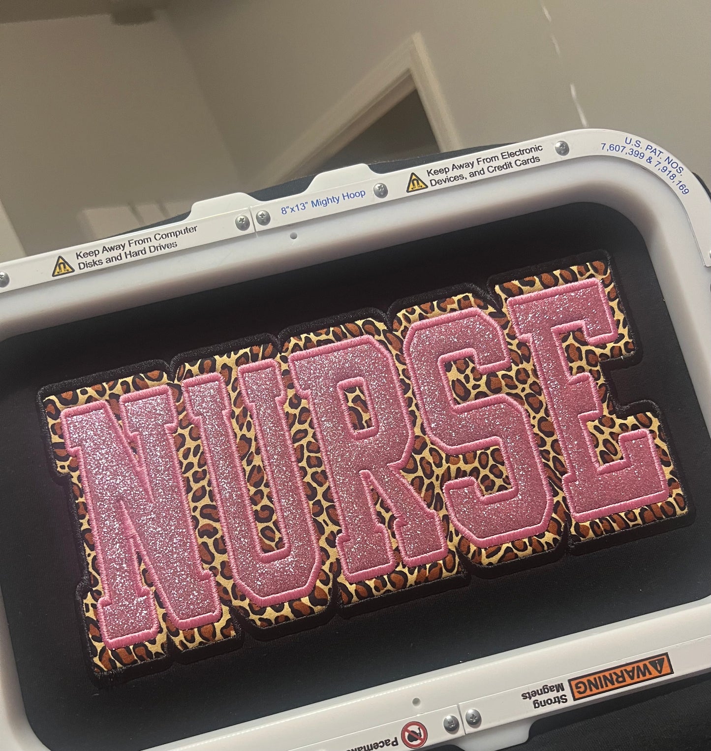 Nurse Double Applique Crewneck