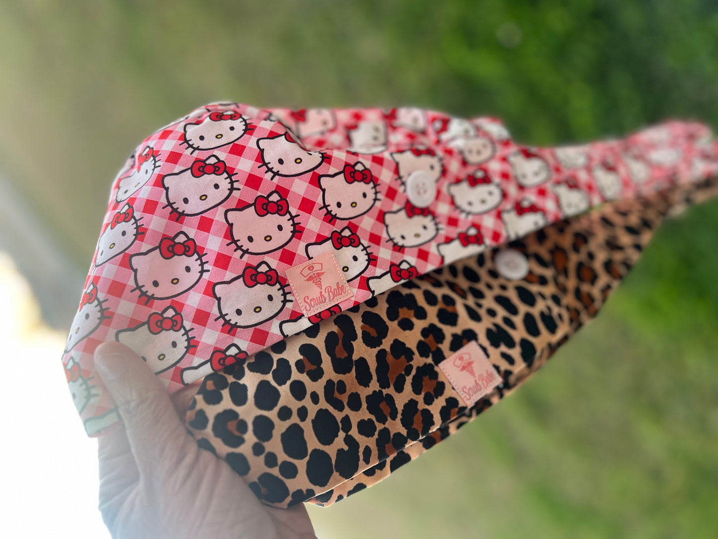 Cheetah Print Scrub Cap🐆