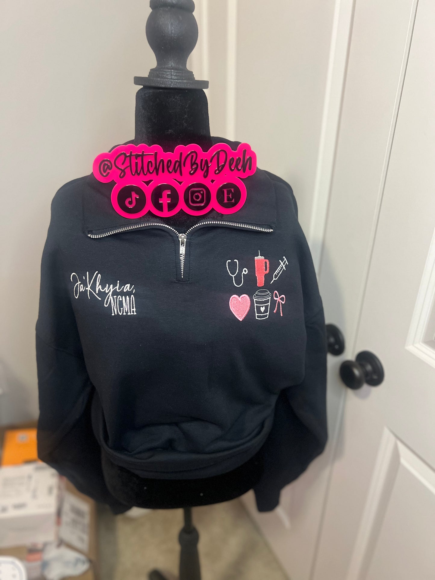 Healthcare Icons Quarterzip/Jacket