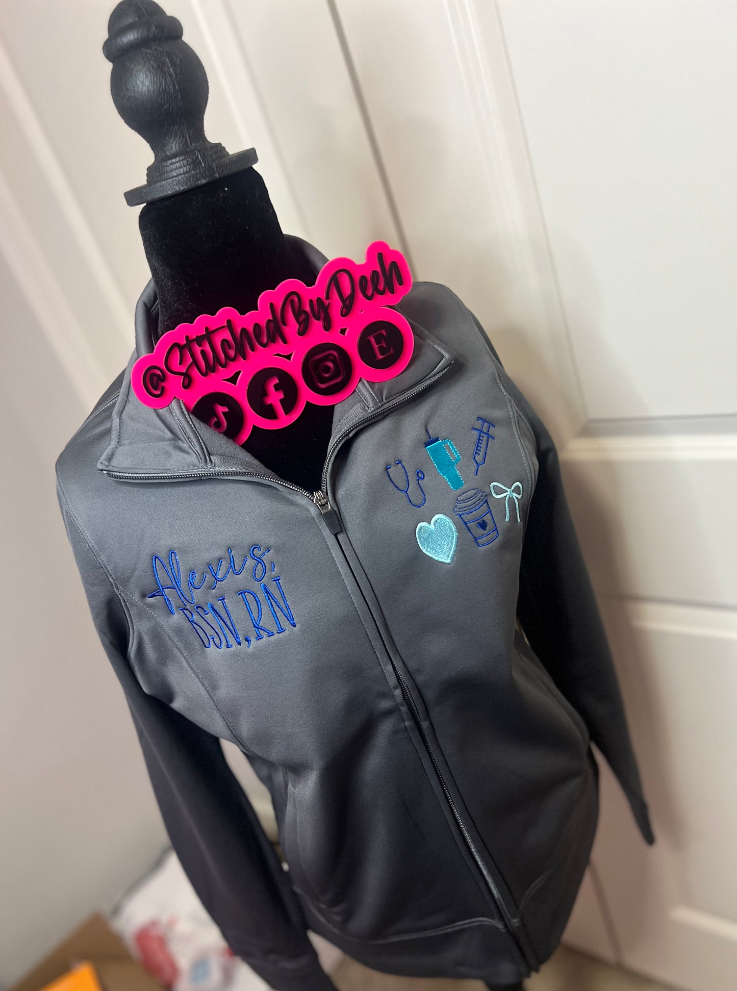 Healthcare Icons Quarterzip/Jacket