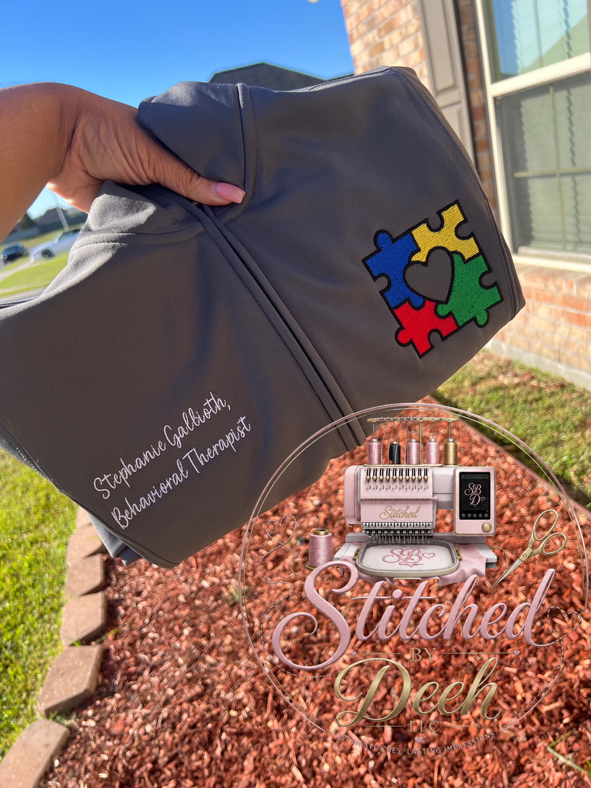 Behavioral Health Puzzle Jacket🧩
