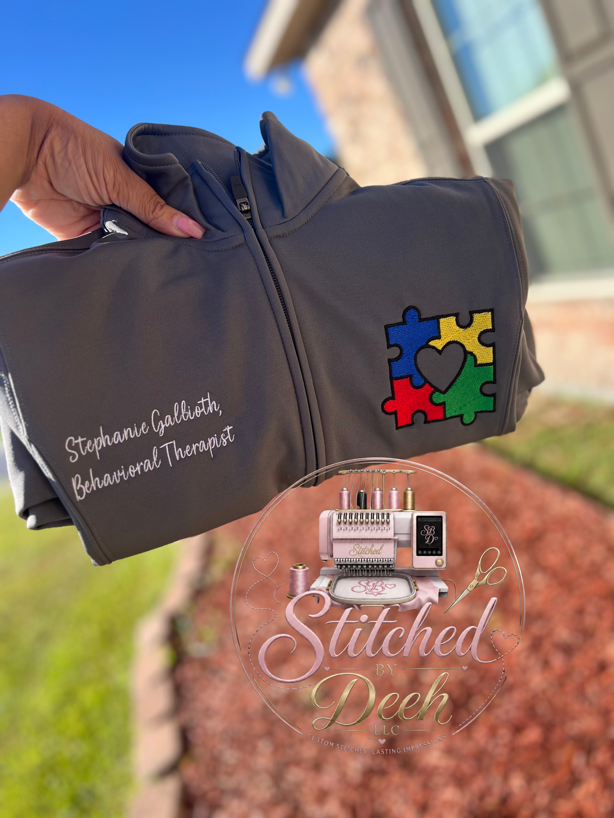 Behavioral Health Puzzle Jacket🧩