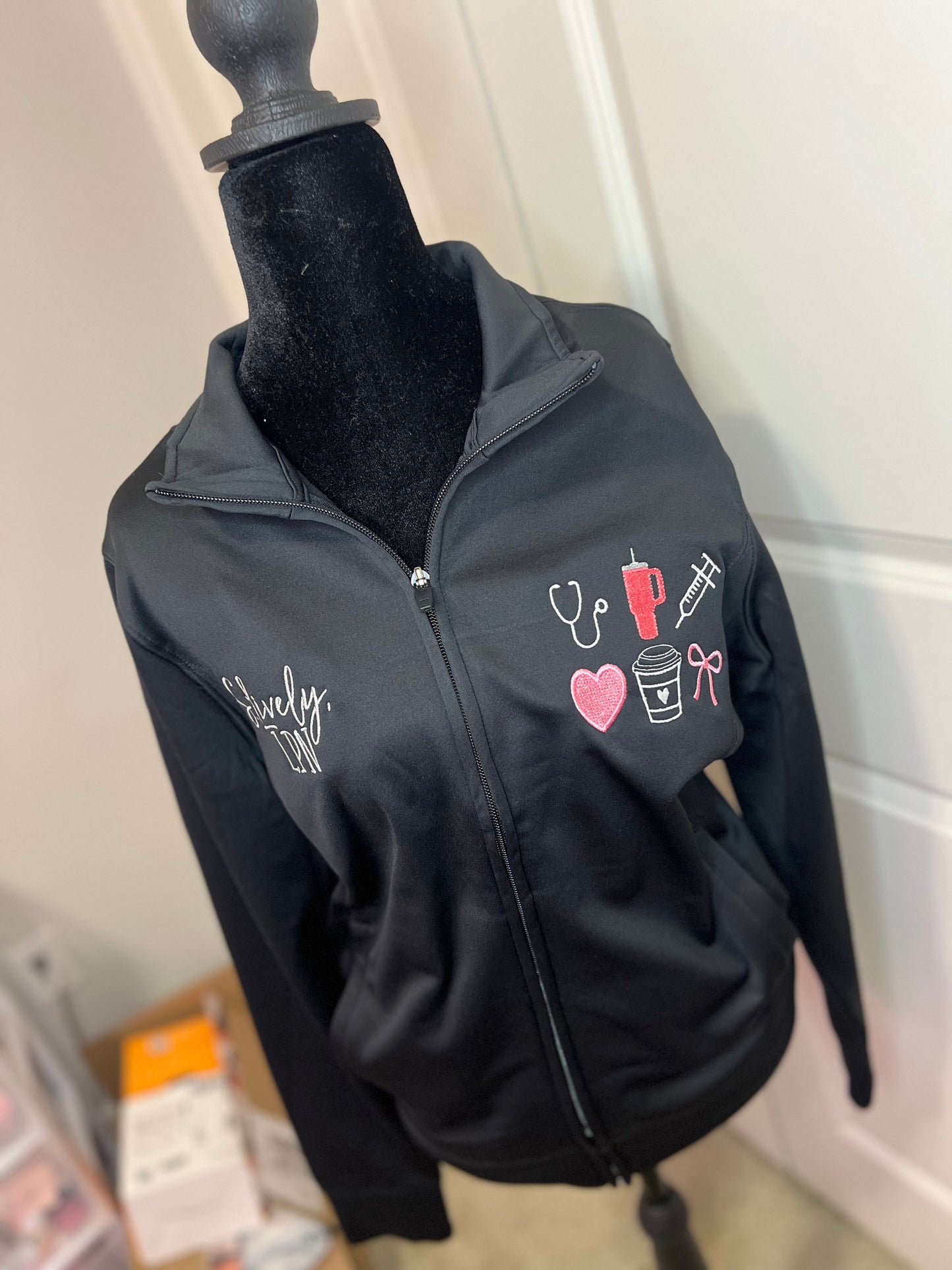 Healthcare Icons Quarterzip/Jacket