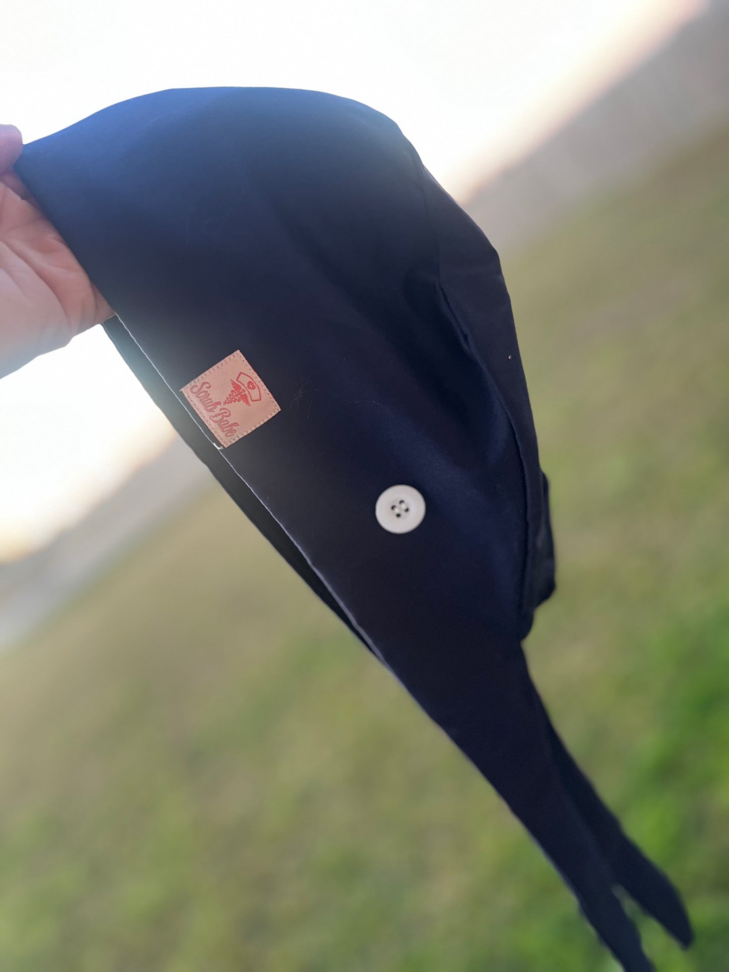 Navy Scrub Cap